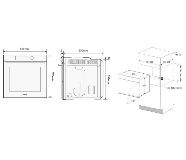SAMSUNG NV7B7980AAK Dual Cook - 1373875 - zdjęcie 6